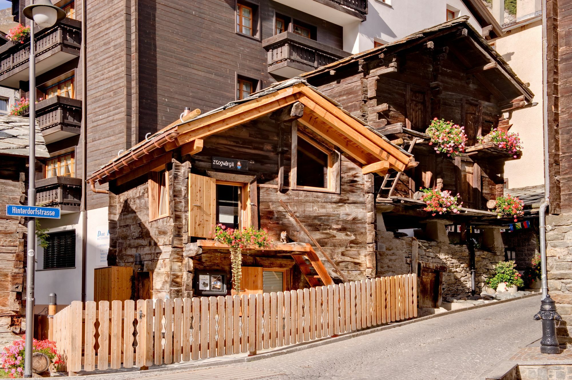 Chalet Z'Gogwaergji Zermatt Buitenkant foto